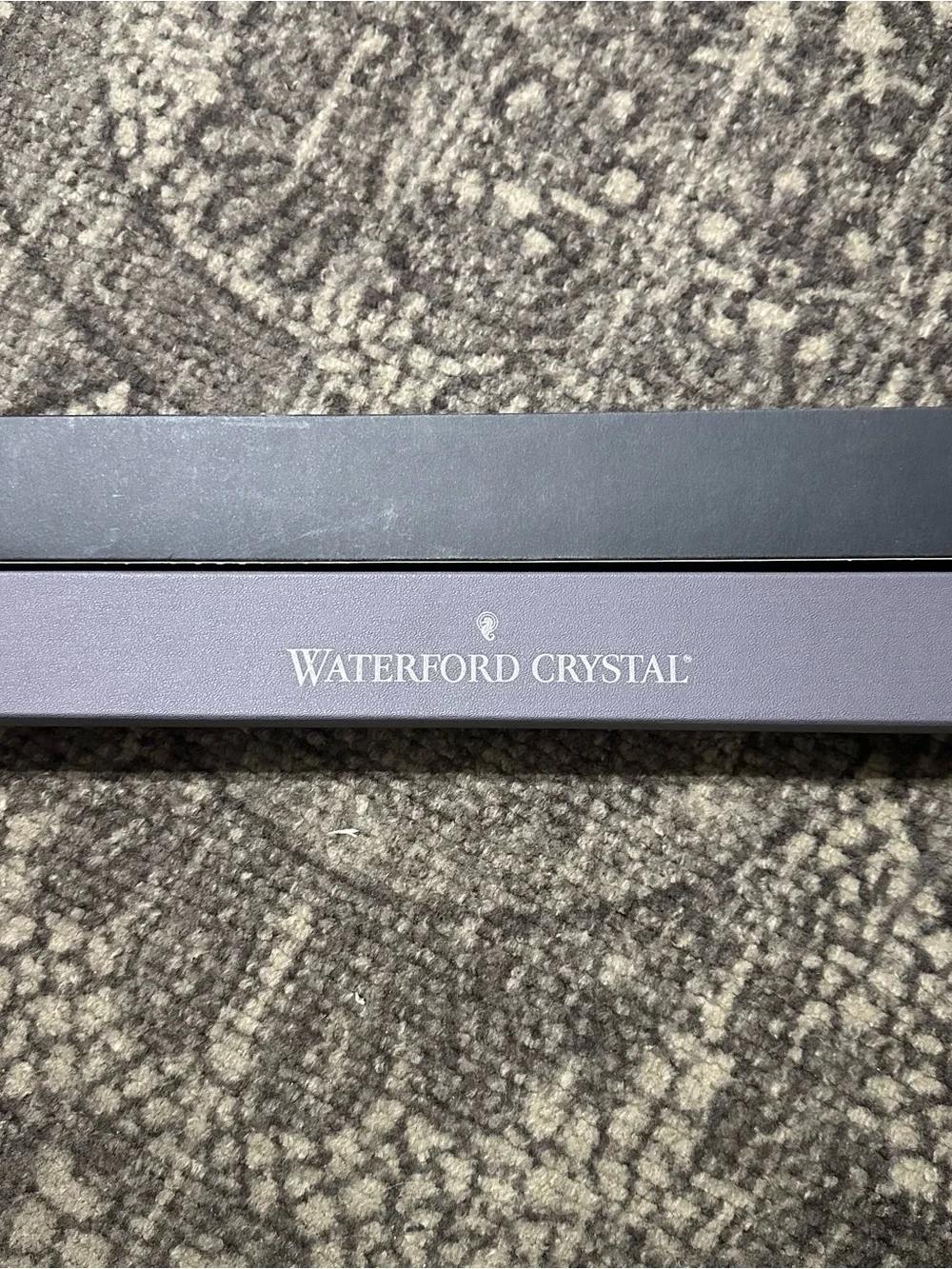 Waterford Lismore Bridal Collection Clear Crystal Handled Silver Cake Knife